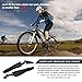 TAGVO Bike Fender Set, 3 Parts-Universal Full Cover Thicken Widen Bicycle Mudguard Set Mountain Bike Front and Rear Mud Guard Portable Adjustable Bike Fender Mudflap for MTB Mountain Road Bike