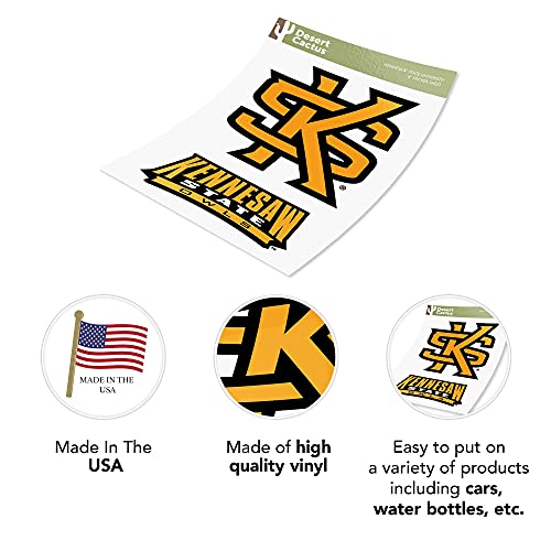 Sticker bouteille d'eau Kennesaw State University durable