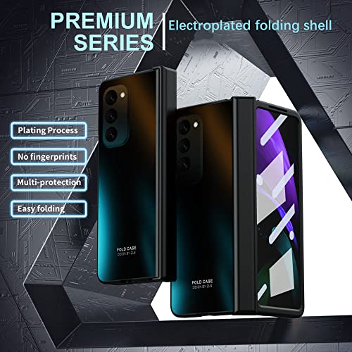 Protection Z Fold 4 or rose coque verre pour le quotidien