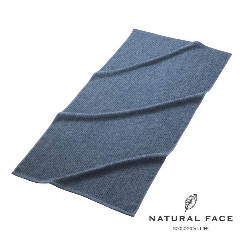 日本製バスタオル 綿100％ _薄手_速乾_バスタオル_ナチュラルフェイス (フリントストーン) - 3