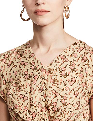 Image of Amazon Brand - Eden & Ivy Women's Polyester Empire Waist Midi Dress
