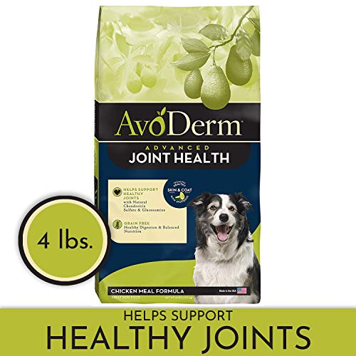 Avoderm Natural Advanced Joint Health Dry Dog Food, Grain Free, Chicken Recipe, 4 Lb #TOP7