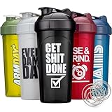 Hydra Cup [5 Pack] OG Shaker Bottles 28-Ounce, Max Value Blender Pack, Protein Shaker Cups, 5qty Stand Out Colors & Logos Version Two