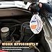 VCYOPN Coolant Tester Accessory, Dial Type Anti-Freeze Hydrometer Vehicle Battery Liquid Densitometer, High Accuracy Freezing Testing Tool for Ethylene Glycol Coolant, Car Accessories
