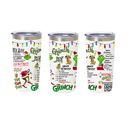 Christmas Vacation Tumbler - Funny Christmas Gifts For Mom, Dad, Son, Daughter, Women, Men - Christmas Gifts For Coworker Or Friends, 20 Oz Stainless Steel Insulated Travel Tumbler,Christmas Mug,Cup #TOP1