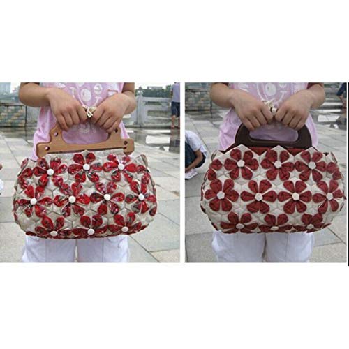 gazechimp 6pcs Floral Impresso 100% Tecido De Algodão Para A Mão Fazendo Patchwork Artesanato Diy