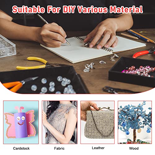 Hotfix Rhinestone Applicator Tool, Catcan Bedazzler Kit With Rhinestones For Clothing, Hotfix Rhinestones Kit With 2 Boxes Ab Crystal Rhinestones, 7 Tips, Tweezers, Jewel Picker, Trays, Diy For Crafts #TOP5