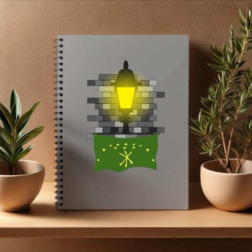 Carnet de notes Adygea Street Lamp A5 ligné pour ne plus perdre vos idées