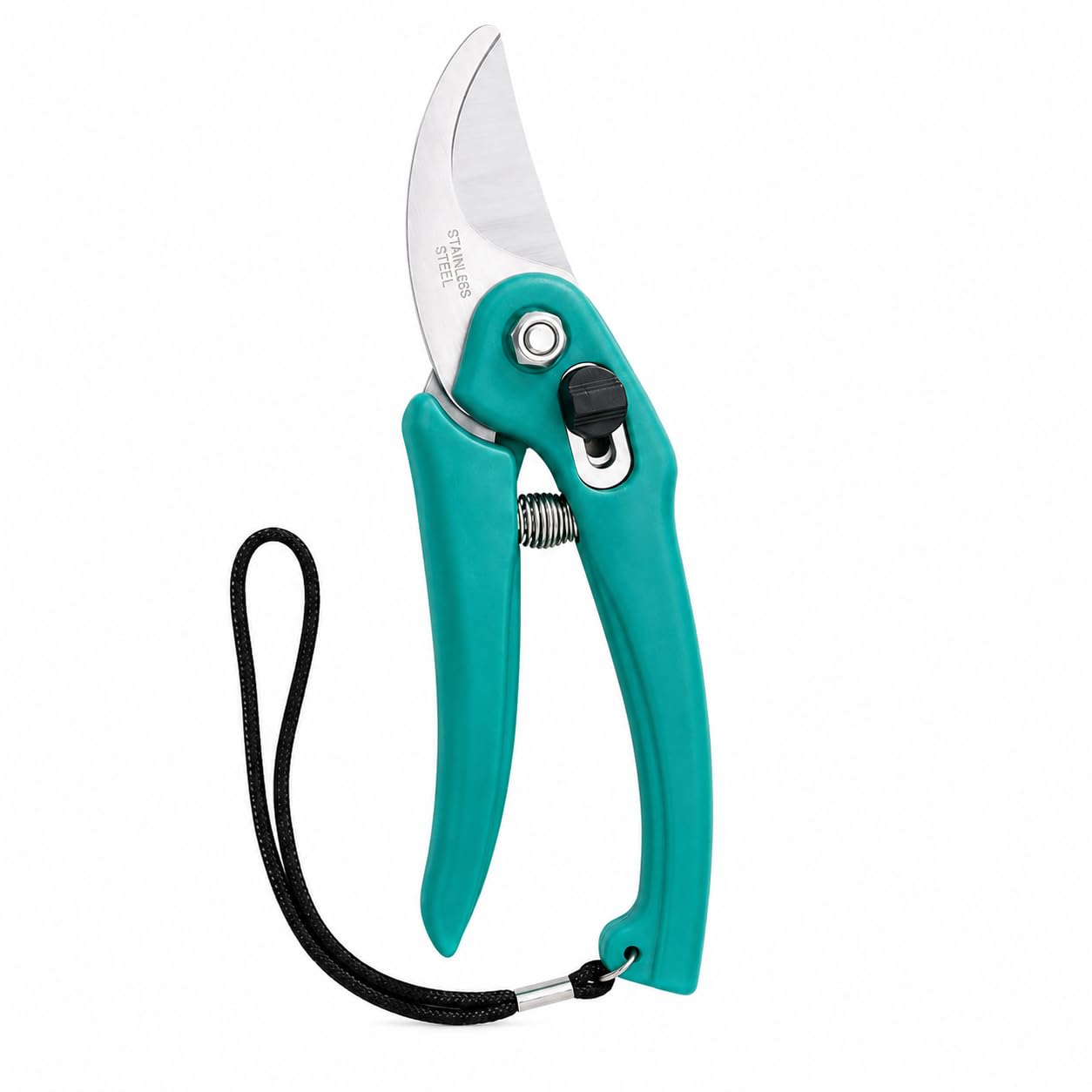 Premium Hand Pruner with Steel Blade | Non-Slip Ergonomic Handle, Assorted | Plant Cutter Tool with Safety Lock for Trimming Grass and Wood Branches-image-19
