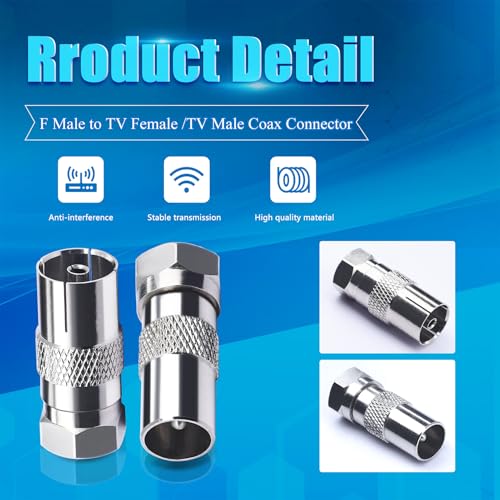 TUOLNK PAL TV F Type Antenna Connector - image 4