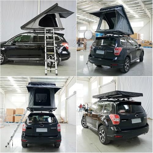 Carpa de techo plegable Soft Shell para SUV 1 persona miniatura 4