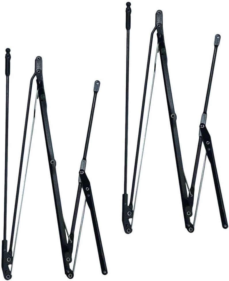BESTYASH Folding Umbrella Ribs Repair Parts, Iron, 2 Sets Black