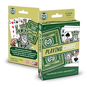 YouTheFan NCAA Colorado State Rams Classic Series Playing Cards