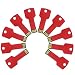 Produktbild A Plus+ 10 Stück 32GB Ultra Slim Speicherstick USB Schlüsselförmig Rot USB Sticks