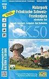 UK50-11 Naturpark Fränkische Schweiz - Frankenjura, südl.Teil: Bayreuth, Kulmbach, Lichtenfels, Bad Staffelstein (UK50 Umgebungskarte 1:50000 Bayern Topographische Karte Freizeitkarte Wanderkarte) - Herausgeber: Breitband und Vermessung Bayern Landesamt für Digitalisierung 