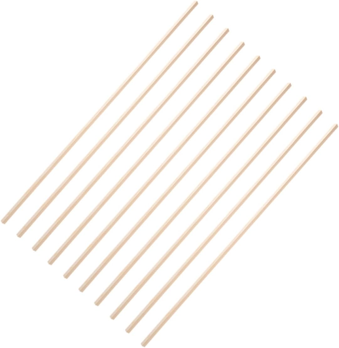 12pcs DIY Model Wooden Trim Strips 8mm for Window Frame Decor