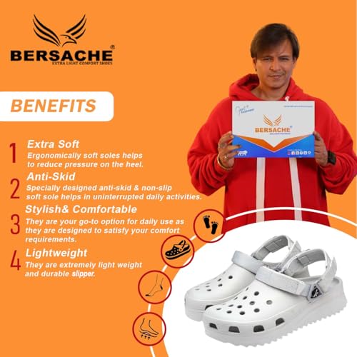 Image of BERSACHE Soft Classic Casual with Regular wear with Ultra Soft & Flexibility Technology Slipper for Men's /Boy
