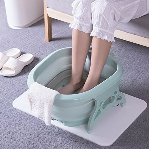 Spa de pies plegable cubeta masaje con agua caliente miniatura 2