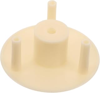 Outdoor Weather Sensor Housing with Drainage Trough, White Plastic | Rainproof Sealed Structure, UV Resistant Surface, for Humidity and Temperature Sensors Outdoors and Coast