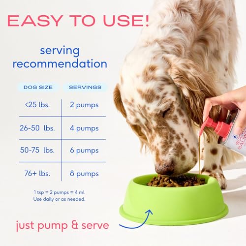 image for Native Pet Salmon Oil for Dogs & Cats – Pure Omega-3 Fish Oil for Do