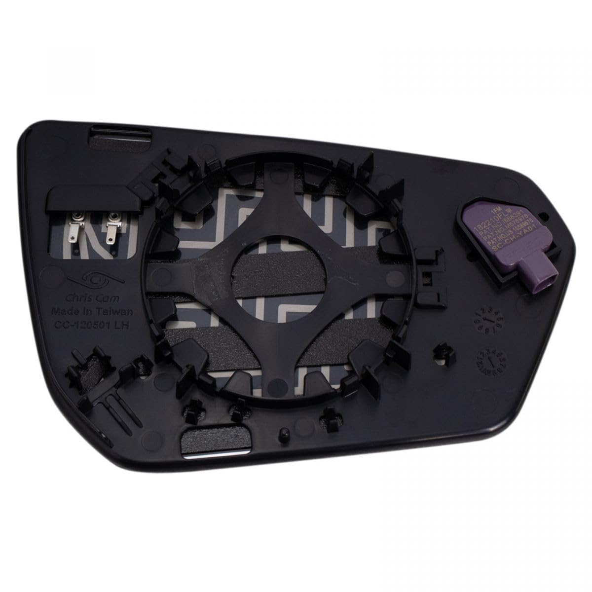 Amazon.com: ERISTJ 1pc Left Driver Side Heated Exterior Rear View  