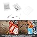 KOHYUM 2pcs ard Tagging Needles Clothes Tagging Needles Clothes Tagging Applicator Tagging Tool Needles Replacement: Label Attacher (Color : X3pcs, Size : 3.7X0.4X0.4CMx3pcs)