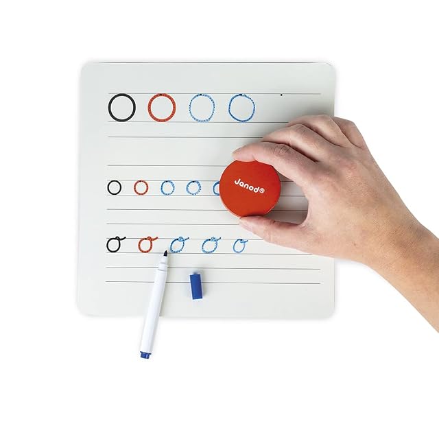 Foto 3 de 8 de Janod - Essentiel - Aprender a Escribir - Juego Educativo de Madera para Niños Pequeños