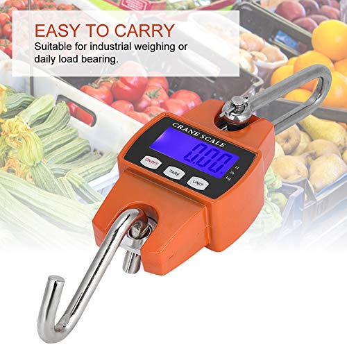 Báscula colgante digital mini 300 kg LCD miniatura 3