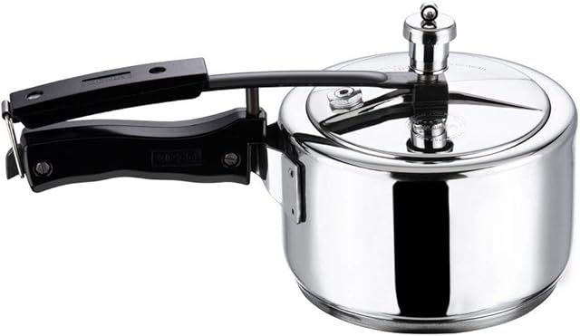 Vinod Stainless Steel Induction Pressure Cooker (Inside Fitting Lid) - Capacity: 3 LTR