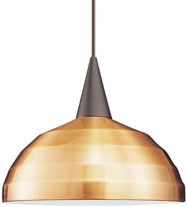 WAC Lighting JTK-F4-404LEDCO/BN Felis Line Voltage LED Track Pendant, Brushed Nickel