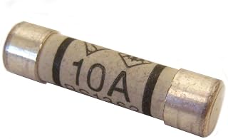 All Trade Direct 5 X 10 Amp Domestic 240V Household Mains Plug Fuse Electrical Cartridge Fuses