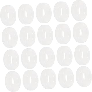 NOLITOY 30 Pairs Eyeglass Silicone Ring Eyeglasses Retainers Silicone Ring Accessories Silicone Earplugs Reading Glasses Ear Holder Soft Hook Earbuds Round Glasses Boots