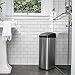 BestOffice 13 Gallon Touch-Free Sensor Automatic Stainless-Steel Trash Can Kitchen