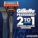 Gillette Fusion5 Power Razor Blade Refills for Men, 8 Count, with Precision Trimmer