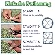 Bettlakenspanner Elastische，Verstellbare Bettlaken Verschlüsse Bettlaken-Verschlüsse für Allround und Vierkantmatratzen (Weiß)
