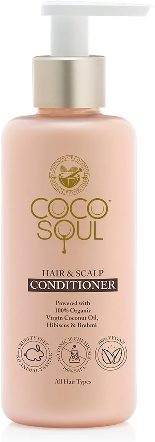 Conditioner - Hair + Scalp | With Coconut & Ayurveda | Paraben & Sulphate Free | 200ml