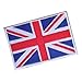 Produktbild Lucky Patches, Aufnäher, Iron on Patch, Applikation, Fahne, Flagge, Wimpel - England, Großbritannien, Vereinigte Königreich, Union Jack, UK - 7 x 5 cm