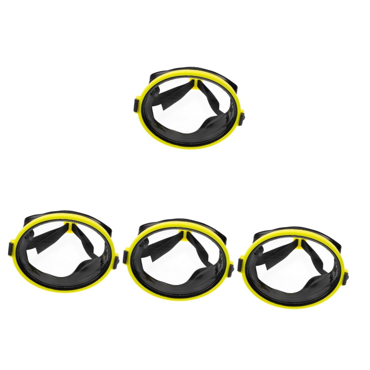 VANZACK 4piezas De Buceo Para Gafas De Esnórquel Lentes Antiempañantes y Cómodo Equipo De Buceo Para Actividades Acuáticas