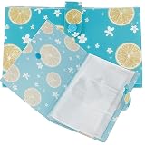 Libro de Almacenamiento de Pegatinas para Decoración de Uñas NICENEEDED, Álbum de Fotos de Recolección de Limones, Calcomanías para Uñas, Soporte de Almacenamiento, Herramientas de Manicura, Organizad