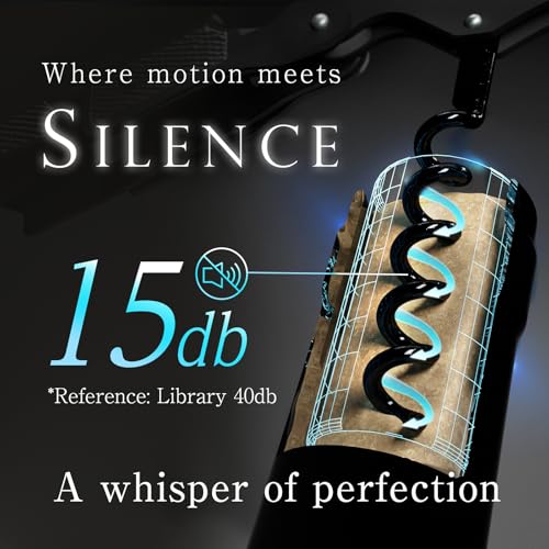 LUSCIOUZ Zero Resistance THE HELIX Corkscrew Silent Wine Bottle Opener Waiters Corkscrew Wine Key Made in Japan