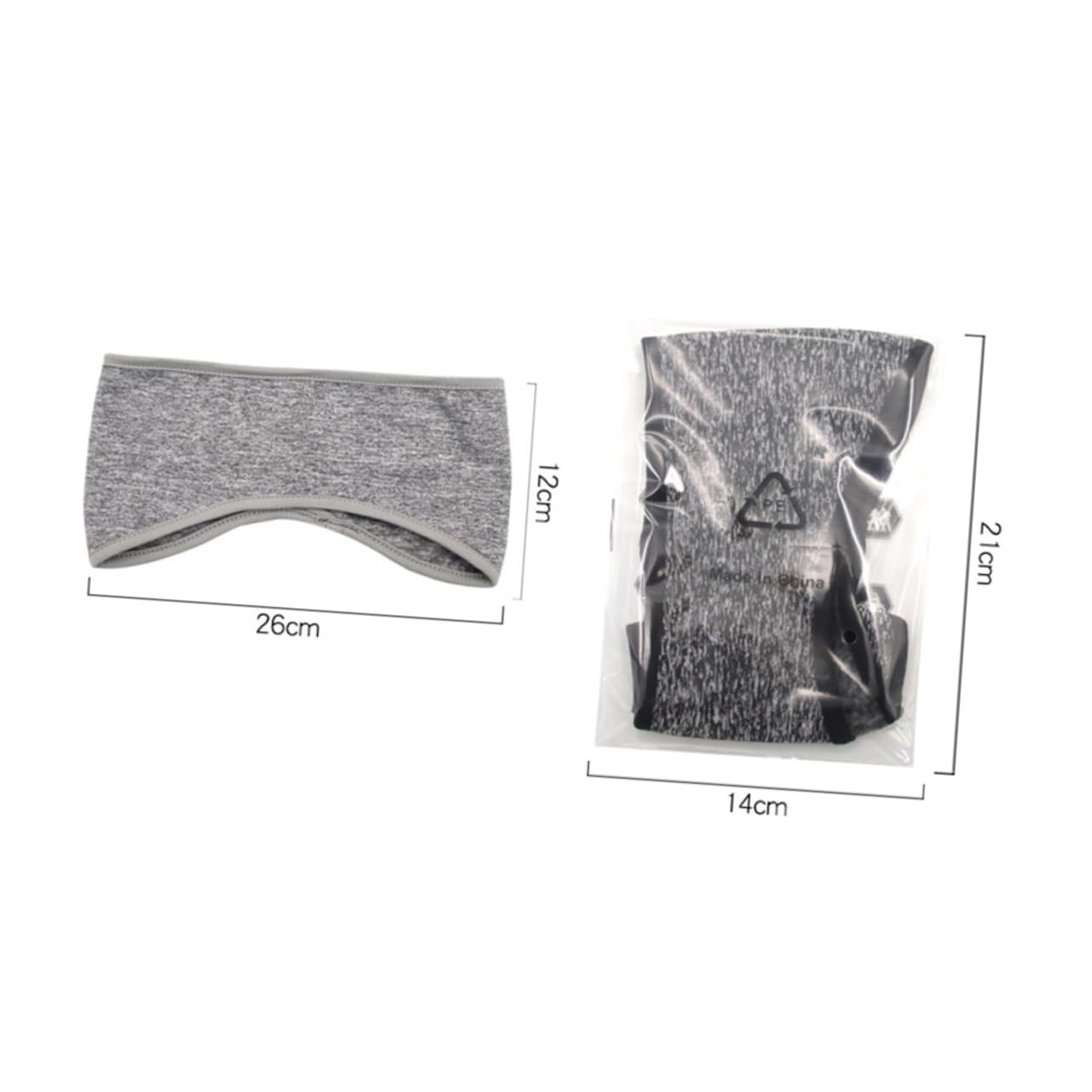 HEMOTON 4 Set Fascia Per Correre Scalda Orecchie Da Ciclismo Sport Orecchio Elastico Uomini Vello Fascia Per Il Sudore Fasce Da Sci Fasce Da Uomo Tessuto in Pile 3 Pezzi * 4