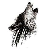 wolf tuning felgen Größe des Aufklebers: 13 cm x 15 cm
