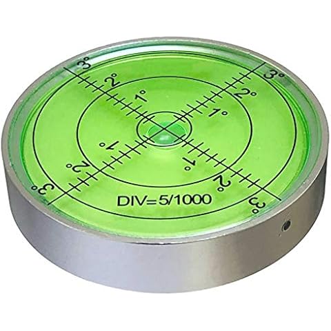 Nivel redondo de aluminio Taskar Bullseye para caravana Cover