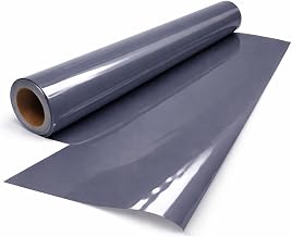 LadyVenom 12”X48” Inch Glossy Grey Contact Paper Decorative inches for Cabinets Countertops Kitchen Self Adhesive Film Peel and Stick Waterproof Removable Wallpaper