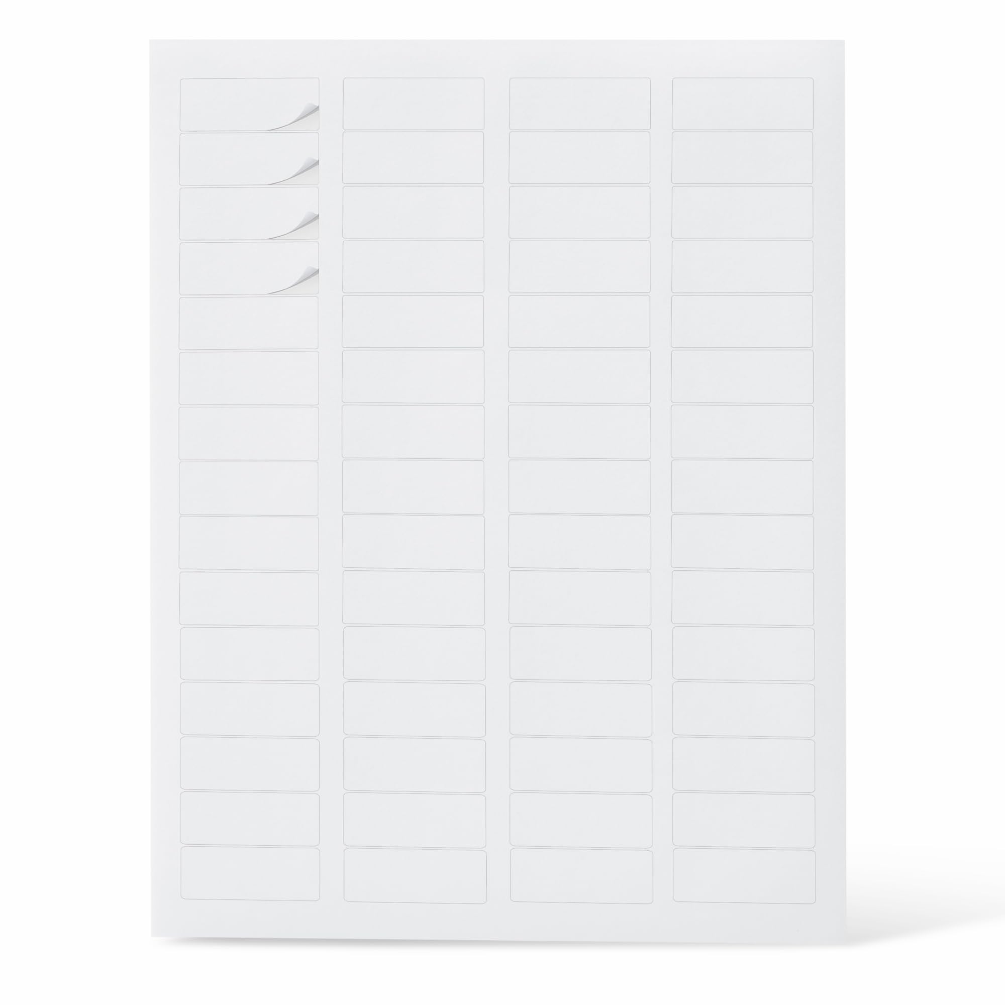 Amazon Basics Printable Address Labels, 0.66 inches (1.7cm) x 1.75 inches (4.4cm), 3,000 Blank Mailing Labels