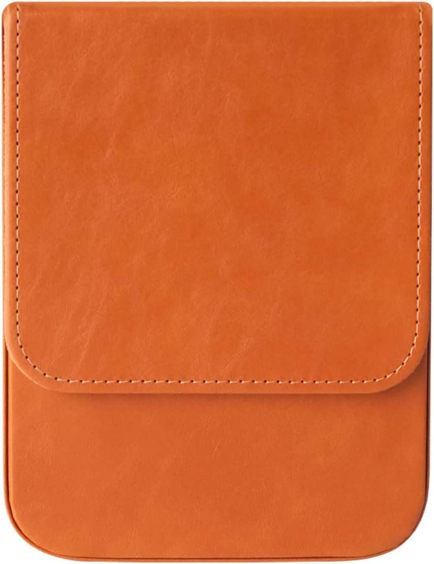 Leather 6 Fountain Pen/Pencil Tray Case, Handmade, Magnetic Closure with Drawer Design, Gift Choice for Man/Woman/Office, 6 Slots（brown） - Image 6