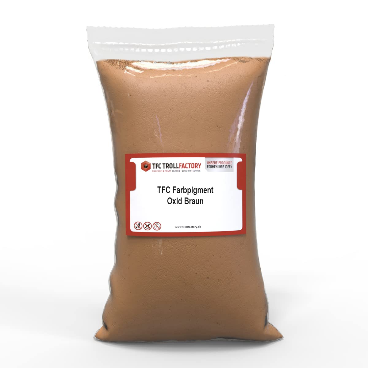 Pigment de couleur oxyde de fer marron pour loisirs créatifs et moulage d'art