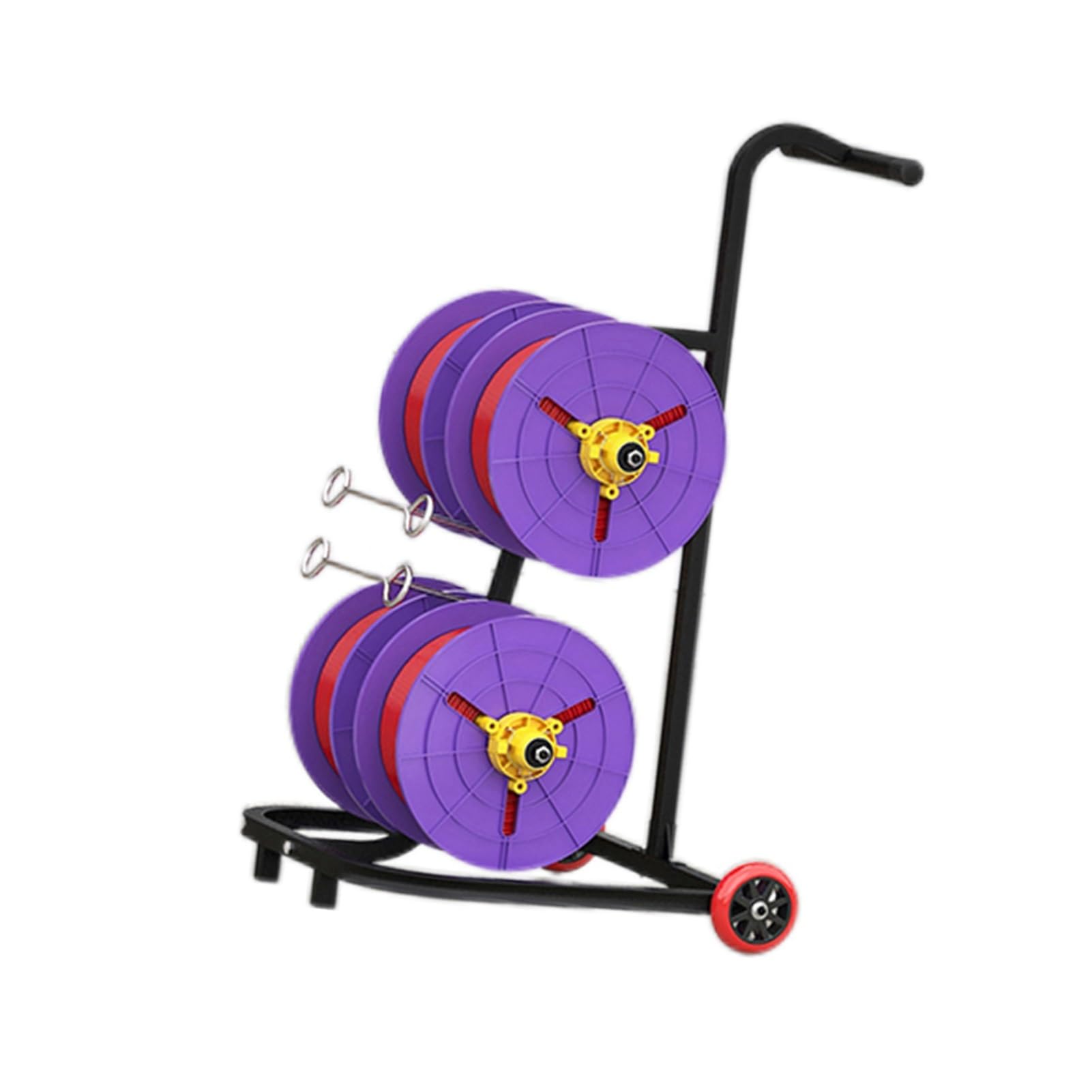 Rangement de câbles électriques avec ce porte-bobines robuste pour garage