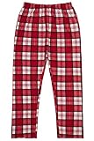 North 15 Girls Plaid Plush Fleece Pajama Pants with Drawstring Waist-L1305G-Design3-7