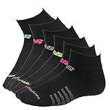 New Balance Women's 6 Pack Core Cotton Quarter Socks